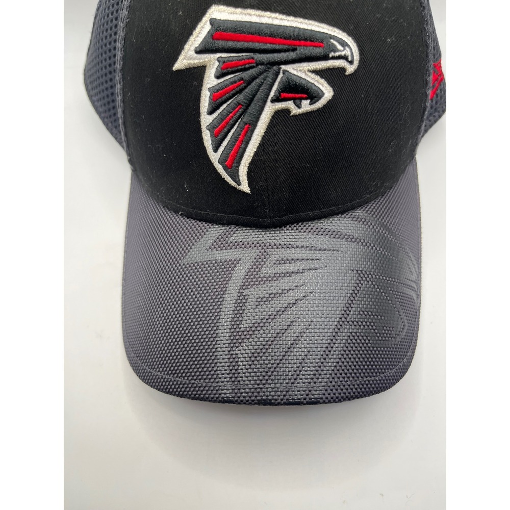 New Era Atlanta Falcons NFL‎ Hat 39Thirty Stretch Fit S/M Black Gray - Picture 5 of 8